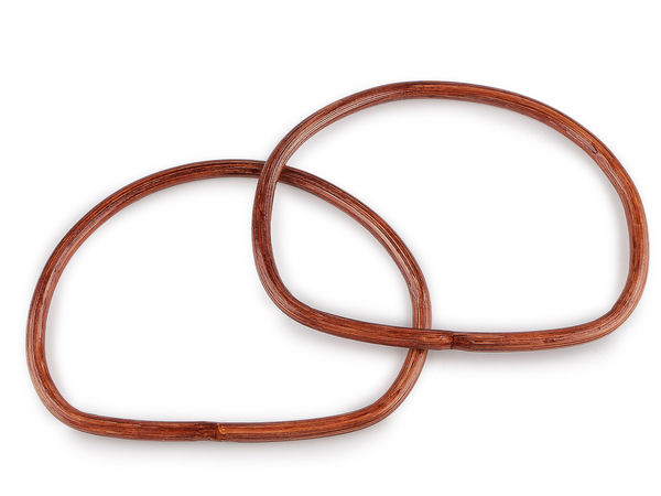 Premium Natural Bamboo Bag Handles for Handbag & Purse Making