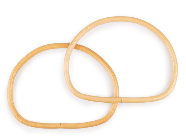 Premium Natural Bamboo Bag Handles for Handbag & Purse Making