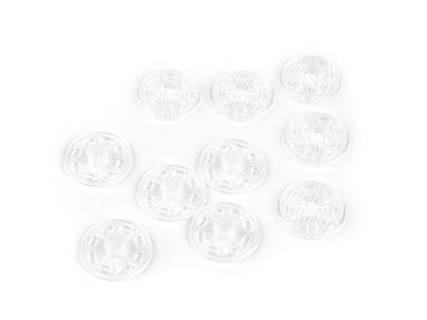 Premium 25mm Sew-On Plastic Snap Fasteners for Garments and Household Textiles