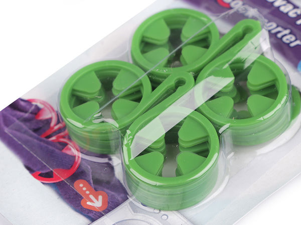 Premium Multi-Color Sock Pairers (40x60mm) – Laundry Organizer Clips for Washing Machine & Dryer