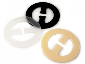Premium Bra Strap Clips - Anti-Slip Racerback Converter & Strap Concealer Buckles for Lingerie and Swimwear (3-Pack)