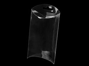 Premium Clear Craft Packaging Box (9.5 x 11.5 cm) - Transparent Gift & Favor Display Box