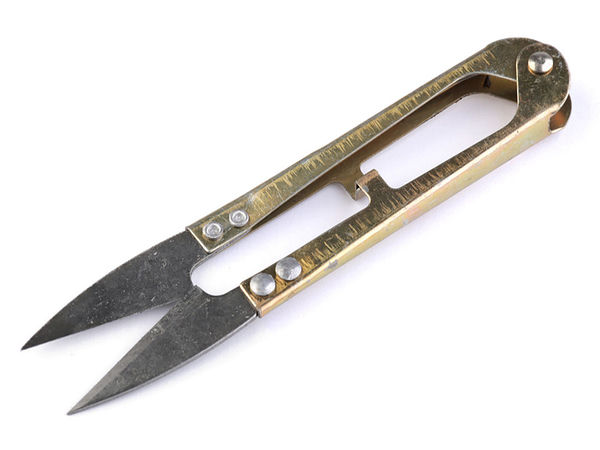 Professional 10cm Thread Snips and Sewing Scissors - Ultra-Sharp Precision Embroidery, Yarn & Seam Cutter