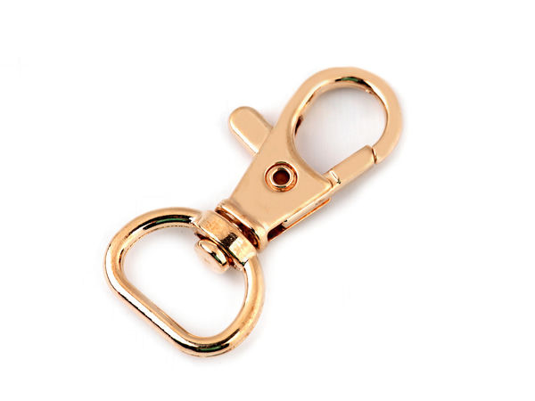 Premium Metal Swivel Snap Hook Carabiner | Durable Trigger Bolt Snap for 12mm Straps