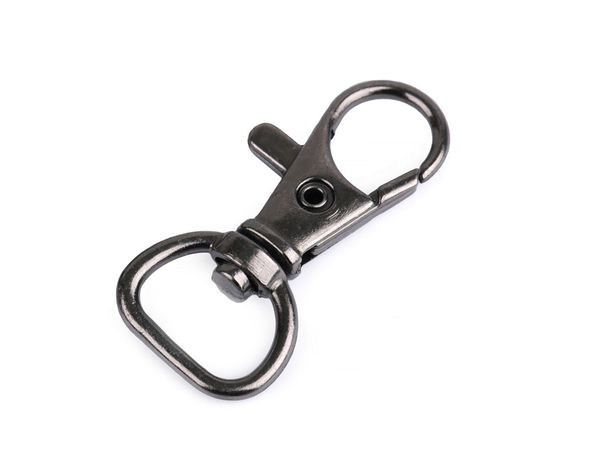 Premium Metal Swivel Snap Hook Carabiner | Durable Trigger Bolt Snap for 12mm Straps