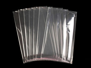 Premium Transparent Self-Adhesive Seal Bags (22x35 cm) – Resealable Clear Cellophane Display Bags for Haberdashery, Craft & Retail Packaging