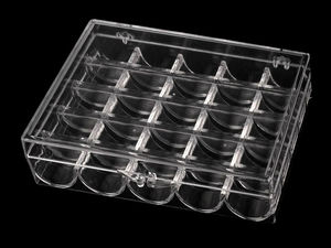 Premium Transparent Bobbin Organizer Box - Clear Sewing Machine Bobbin Storage Case