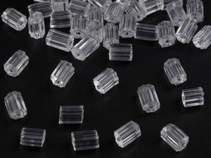 Premium Transparent Silicone Earring Stoppers (3x4 mm) - Secure Backings for Studs, Hooks & Push Backs (Approx. 200 Pcs)