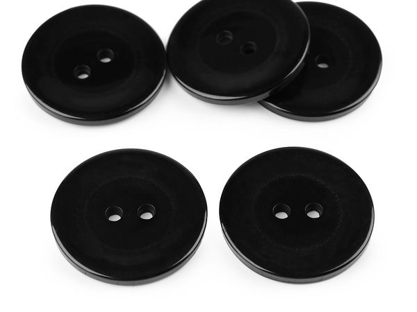 Premium Large 2-Hole Buttons (Size 60, 38mm) for Coats and Sweaters
