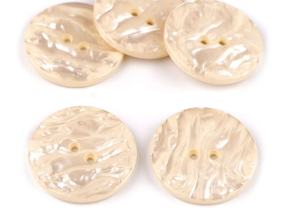 Premium Large 2-Hole Buttons (Size 60, 38mm) for Coats and Sweaters