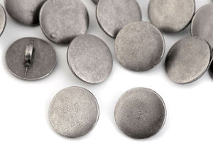 Premium Metal Shank Buttons for Jackets, Coats, and Accessories - Non-Magnetic Sew-On Fasteners