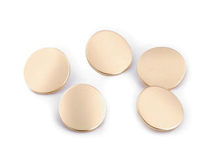 Premium Matte Shank Metal Buttons for Jackets, Coats, and Blazers - Sizes 28 & 32