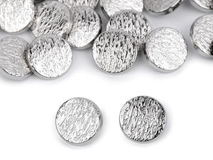 Premium Tree Bark Textured Metal Shank Buttons for Coats, Jackets and Sweaters - 28 & 36 Sizes