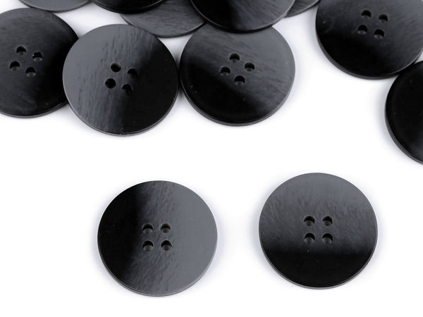 Premium 4-Hole Ombre Buttons - Elegant Gradient Fasteners for Coats, Sweaters, & Vests (Sizes 34, 40, 44)
