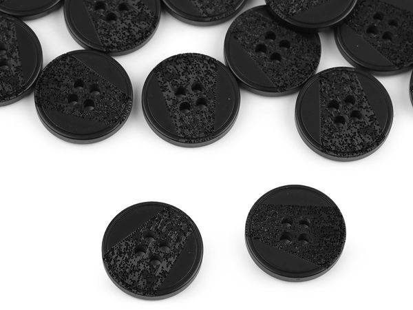 Premium Laser-Engraved 4-Hole Buttons for Coats, Sweaters and Vests - Multi-Size Selection