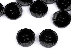 Premium Four-Hole Suit and Coat Buttons with Hatch Textured Detail