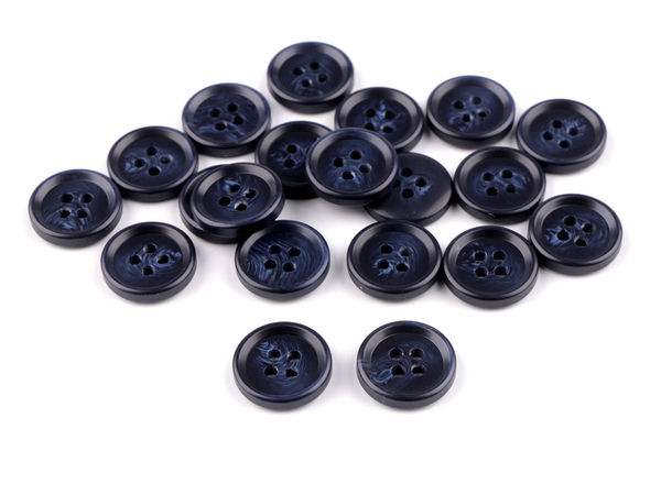 Classic Four-Hole Patina Suit and Coat Buttons - Premium Tailoring Fasteners