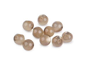 Elegant Cat's Eye Pearl Effect Sew-On Buttons (10mm) for Bridal Wear, Blouses, and Knitwear