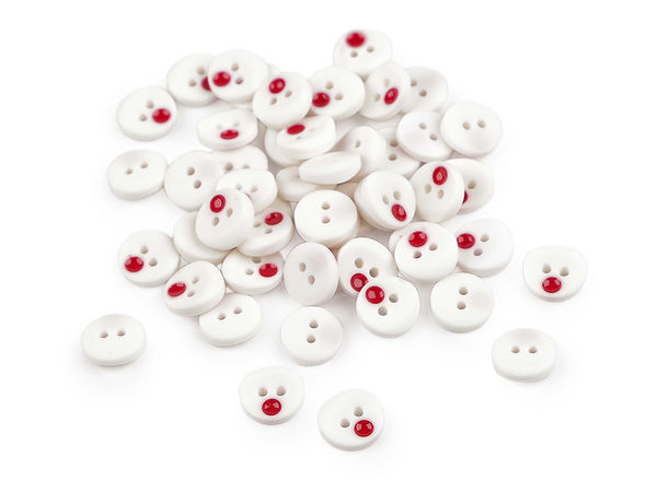 Premium 2-Hole Plastic Muzzle Buttons for Sewing, Kids' Clothing & Crafts - Size 18