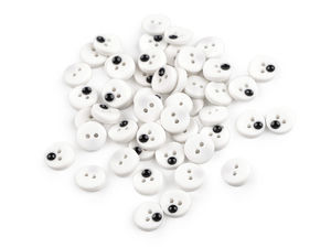 Premium 2-Hole Plastic Muzzle Buttons for Sewing, Kids' Clothing & Crafts - Size 18