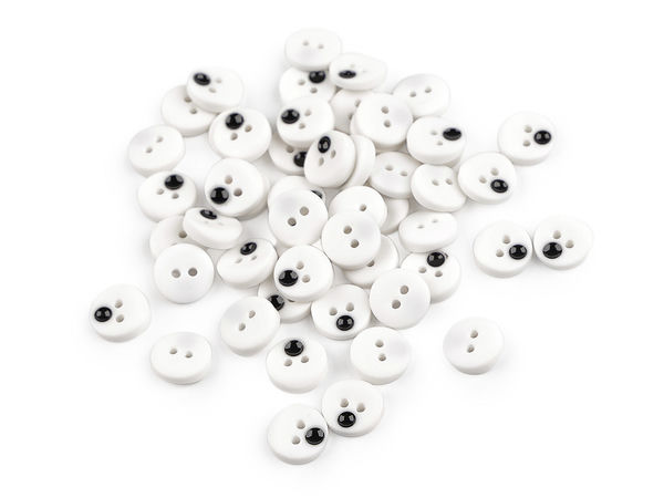 Premium 2-Hole Plastic Muzzle Buttons for Sewing, Kids' Clothing & Crafts - Size 18
