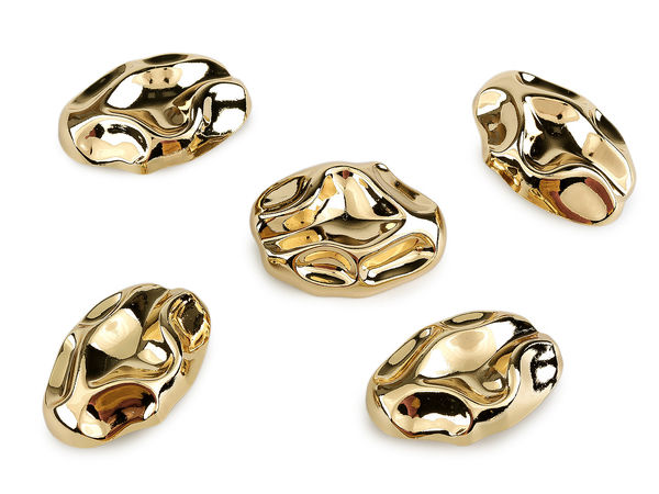 Premium Pressed Metal Shank Button - Size 64 (40mm) for Coats, Jackets, and Heavy Outerwear