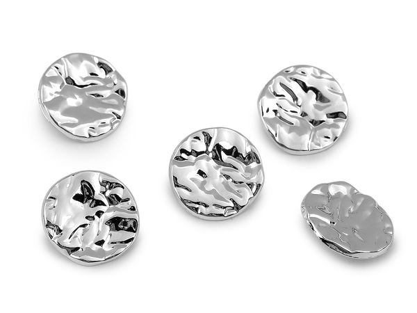 Premium Metal Jeans Buttons - Size 40 (25mm) Shank Fasteners for Denim, Jackets, and Outerwear