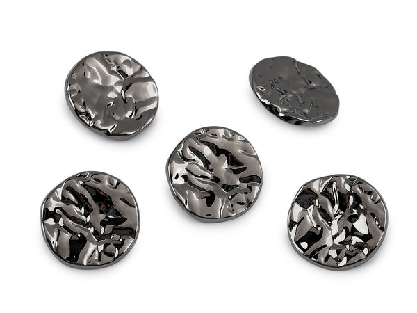 Premium Metal Jeans Buttons - Size 40 (25mm) Shank Fasteners for Denim, Jackets, and Outerwear