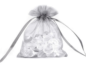Premium Organza Gift Bags (9x11 cm) - Elegant Drawstring Pouches for Jewelry, Candy, and Crafts