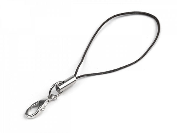 Premium Carabiner Strap Loop for Keychain and Pendant Making - Versatile DIY Cord Attachment for Phones, Bags, and Crafts