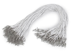 Premium Waxed Cotton Necklace Cords with Adjustable Lobster Clasp - Ready-to-Wear Pendant String for Jewelry Making