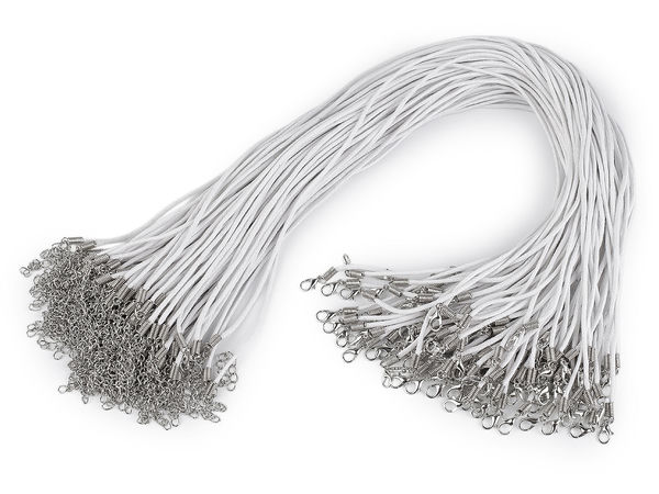 Premium Waxed Cotton Necklace Cords with Adjustable Lobster Clasp - Ready-to-Wear Pendant String for Jewelry Making