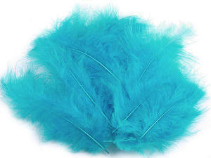 Premium Assorted Ostrich Feathers (9-16 cm, 20-Pack) – High-Fluff Decorative Feathers for Crafts, Floristry, and Fashion Accessories