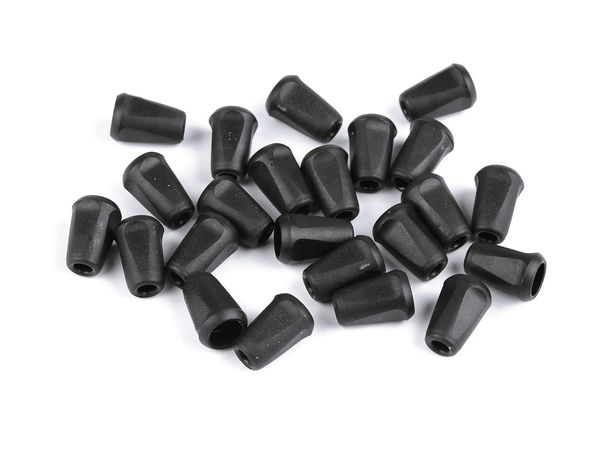 Square Plastic Cord Ends (12x17mm) – Premium Cord Locks and End Caps for Jackets, Hoodies, and Drawstrings