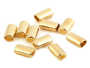 Premium Oval Metal Cord End Caps - Smooth 8x14mm Stopper for Hoodies, Jackets, and Sweatshirts