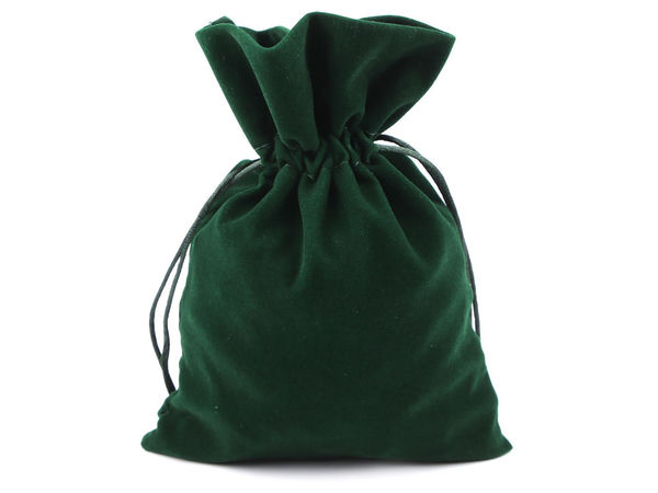 Premium Velvet Drawstring Gift Pouch (12x17 cm) - Elegant Jewelry, Keepsake & Craft Storage Bag