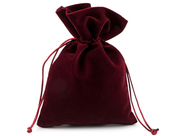 Premium Velvet Drawstring Gift Pouch (12x17 cm) - Elegant Jewelry, Keepsake & Craft Storage Bag