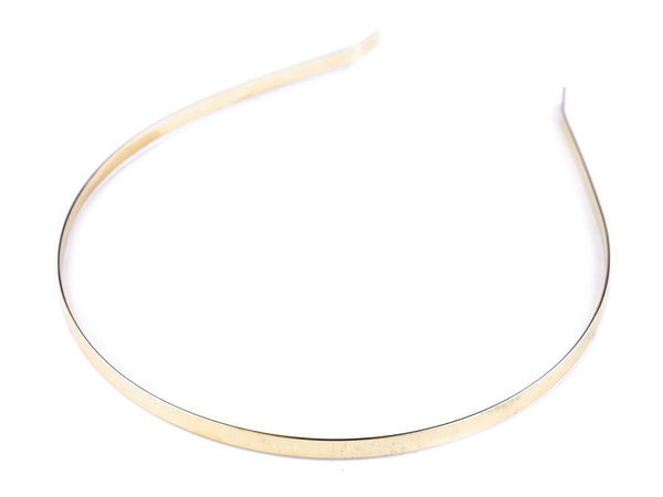 Premium Metal Headband Bases for DIY Hair Accessories & Jewelry Making - Blank Crafting Bands