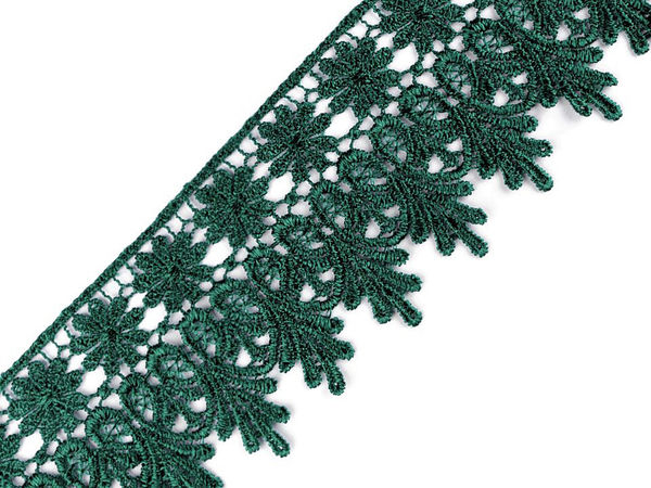 Premium Guipure Lace Applique Sewing Trim, 70mm Width (13.5m Roll)