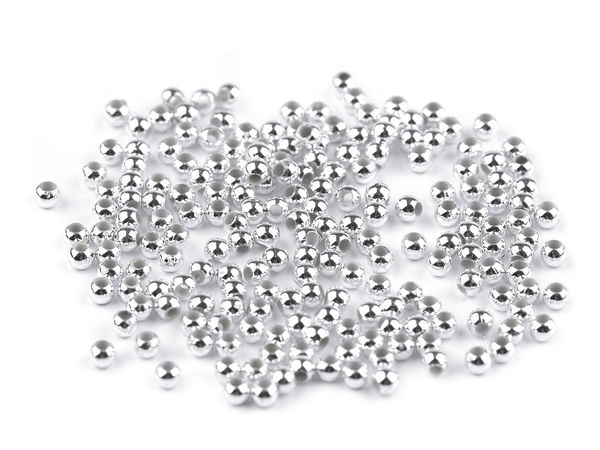 Premium Glance 3mm High-Gloss Plastic Pearl Beads for Jewelry & Dress Embellishment
