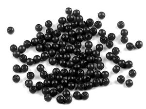 Glance Premium 4mm Imitation Pearl Beads - High-Gloss Round Craft Beads for Jewelry Making, Bridal Embellishments, and DIY Crafts