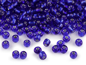 Rocaille Glass Seed Beads 6/0 (4mm) – Premium Spacer Beads for DIY Jewelry Making, Crafting & Festive Decorations (50g Pack, Approx. 775 Pcs)