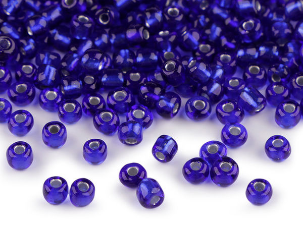 Rocaille Glass Seed Beads 6/0 (4mm) – Premium Spacer Beads for DIY Jewelry Making, Crafting & Festive Decorations (50g Pack, Approx. 775 Pcs)