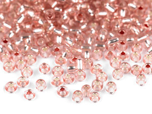 Premium Glass Rocaille Seed Beads with Silver-Lined Core - 3mm (50g Pack)