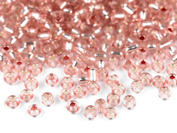 Premium Glass Rocaille Seed Beads with Silver-Lined Core - 3mm (50g Pack)