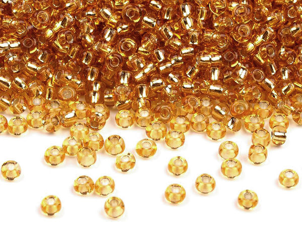 Preciosa Premium Czech Glass Seed Beads 10/0 - 2.3mm Rocaille for Jewelry Making, Beadwork, and Crafts, 250g