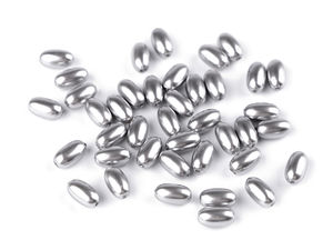 Premium Olive-Shaped Imitation Pearl Beads - 6x10mm