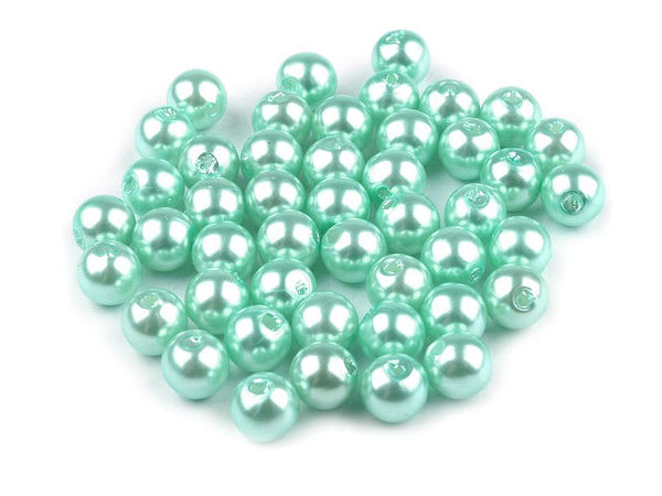 Premium 6mm Lightweight Imitation Pearl Beads – High-Gloss Glance Acrylic Pearls for Jewelry Making and Crafting