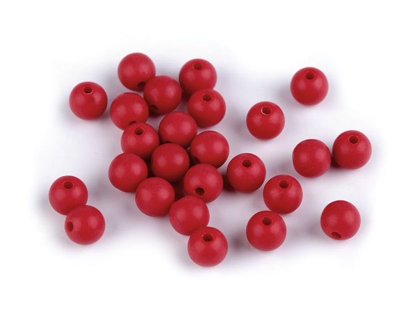 Premium Matte Acrylic Beads (8mm) - Lightweight Plastic Beads for Jewelry Making & DIY Crafts