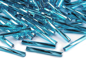 Preciosa Premium Czech Glass Twisted Bugle Beads – 20mm Seed Beads for Jewelry Design and Holiday Ornaments